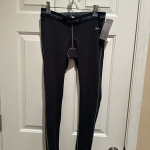 NWT Eastbay Evapor Mens Compression Pants Tights Base Layer Black Workout Medium